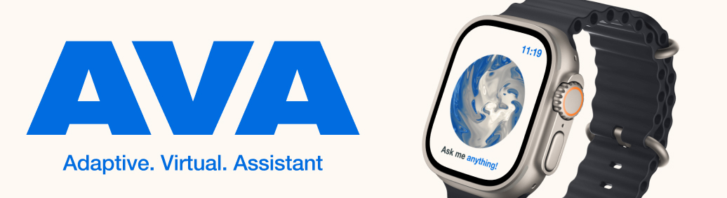 AVA watch screens overview