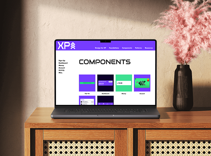 XP Bank brand guidelines booklet